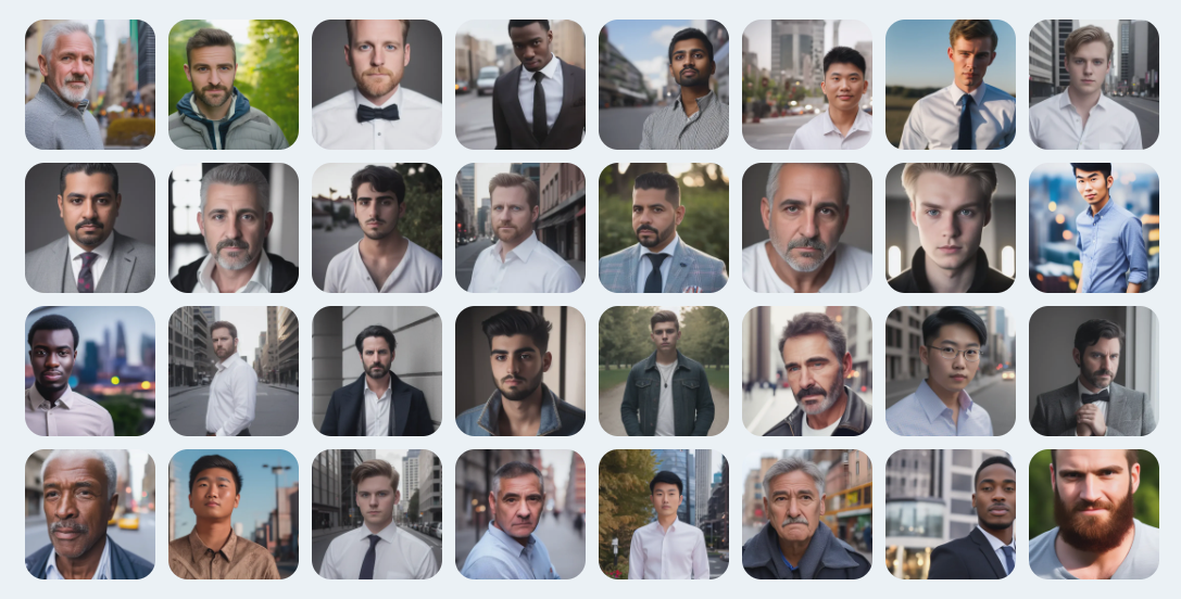 AI enhancement results